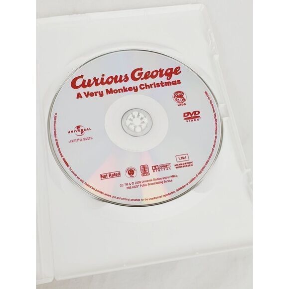 Curious George - A Very Monkey Christmas [DVD] - Picture 2 of 3